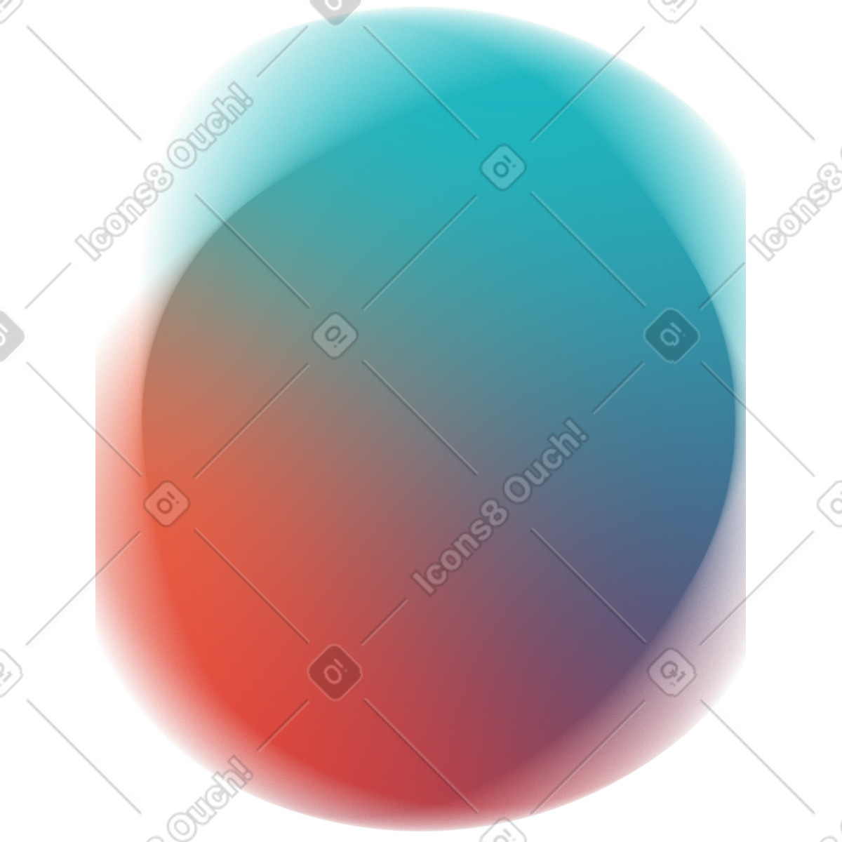 下载 Forms 风格的 Colored blurry spot 插画，支持 PNG、SVG 格式