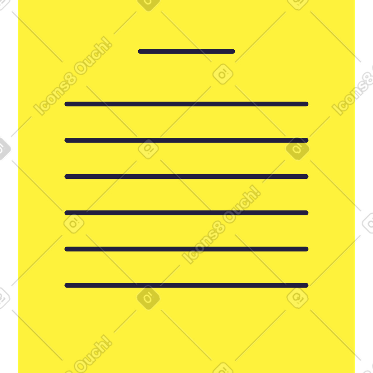 Иллюстрация Notes в PNG и SVG