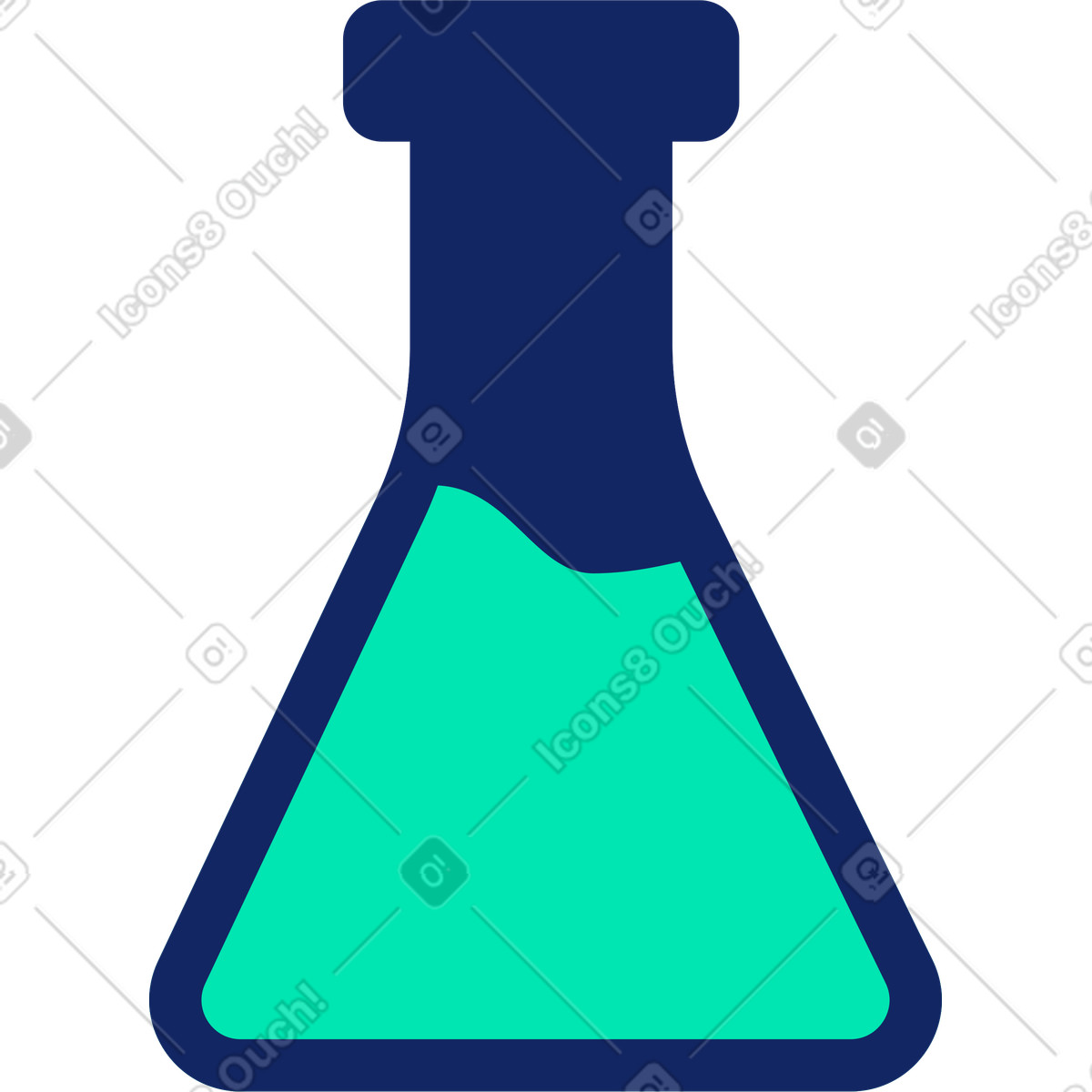 Science illustration in Cyborg style download in PNG, SVG
