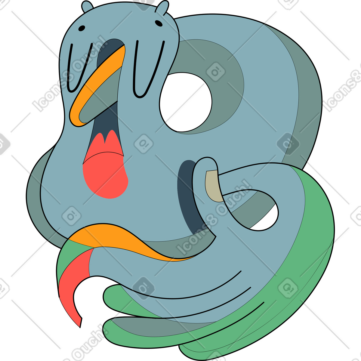 Иллюстрация Существо в PNG и SVG