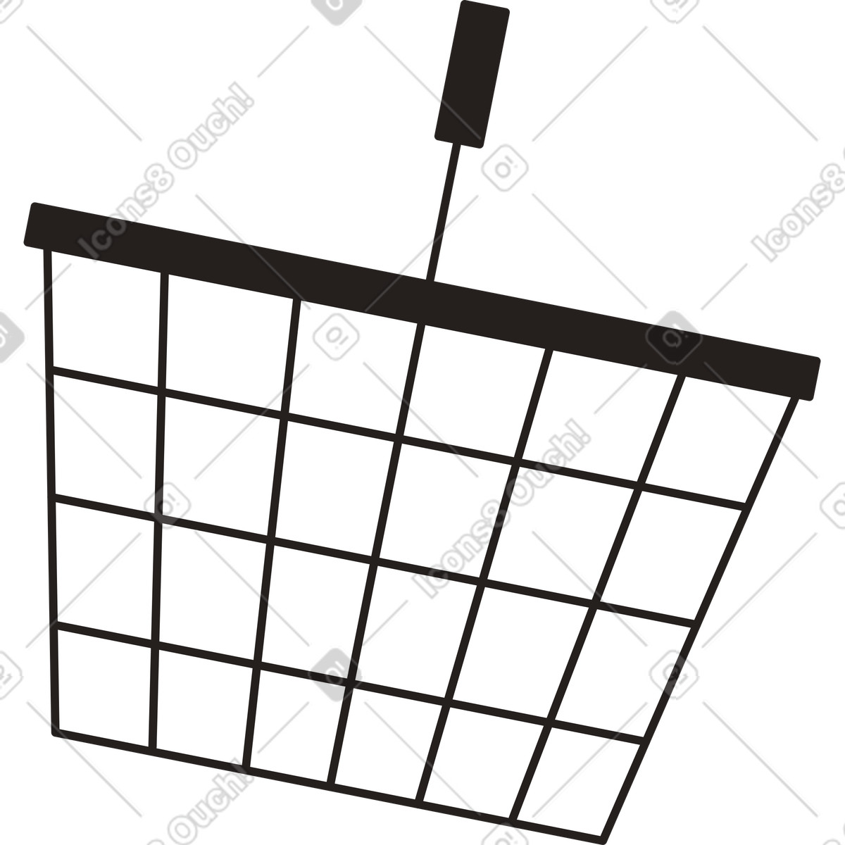 下载 Like 风格的 篮 插画，支持 PNG、SVG 格式