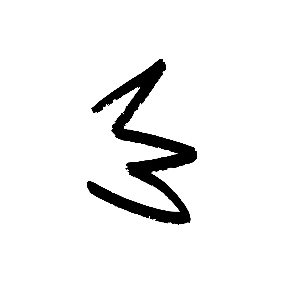 Chaotic doodle lines illustration in Scribbles style download in PNG, SVG
