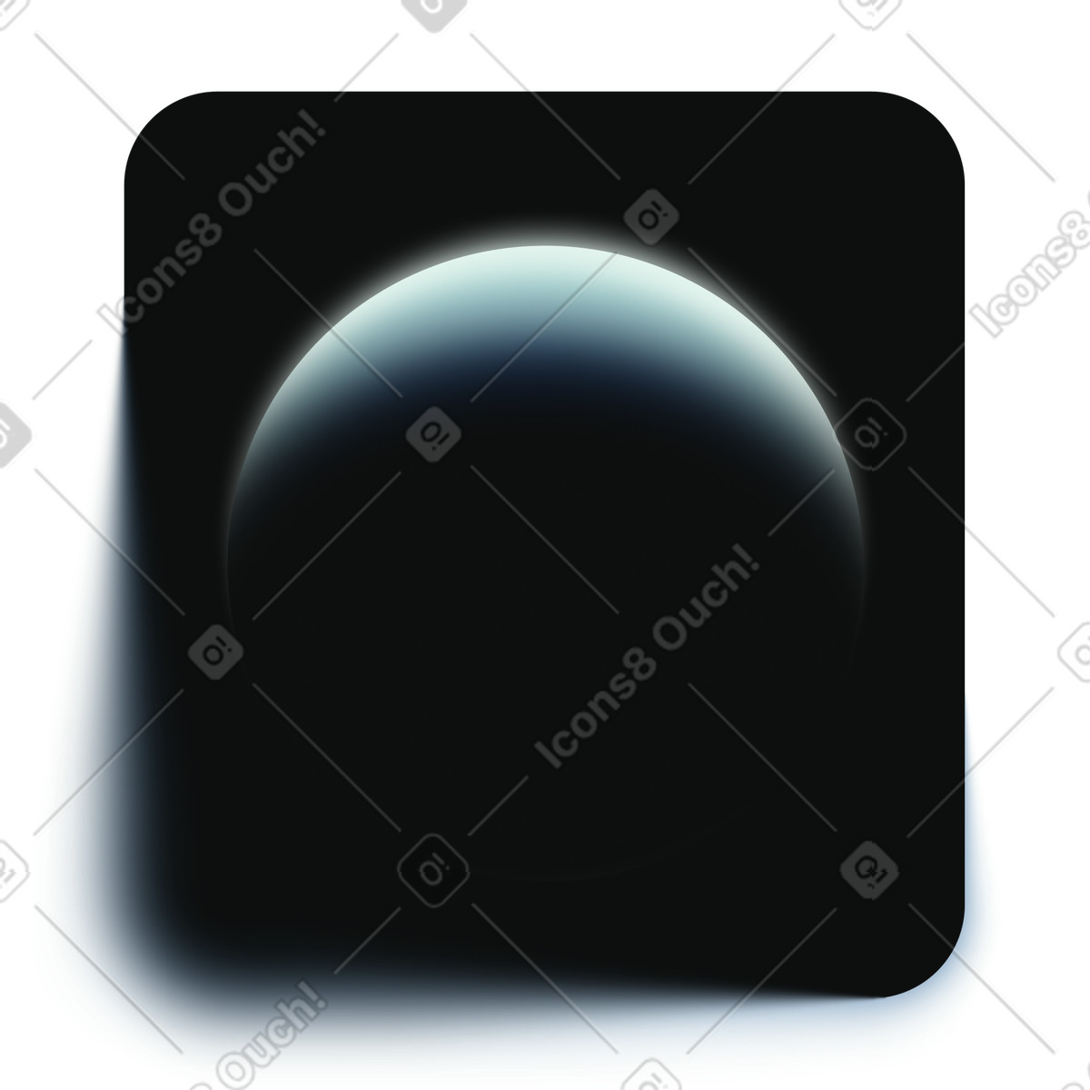 PNG、SVG 形式の 深宇宙に輝く三日月、天文学と夜空の探査 イラスト