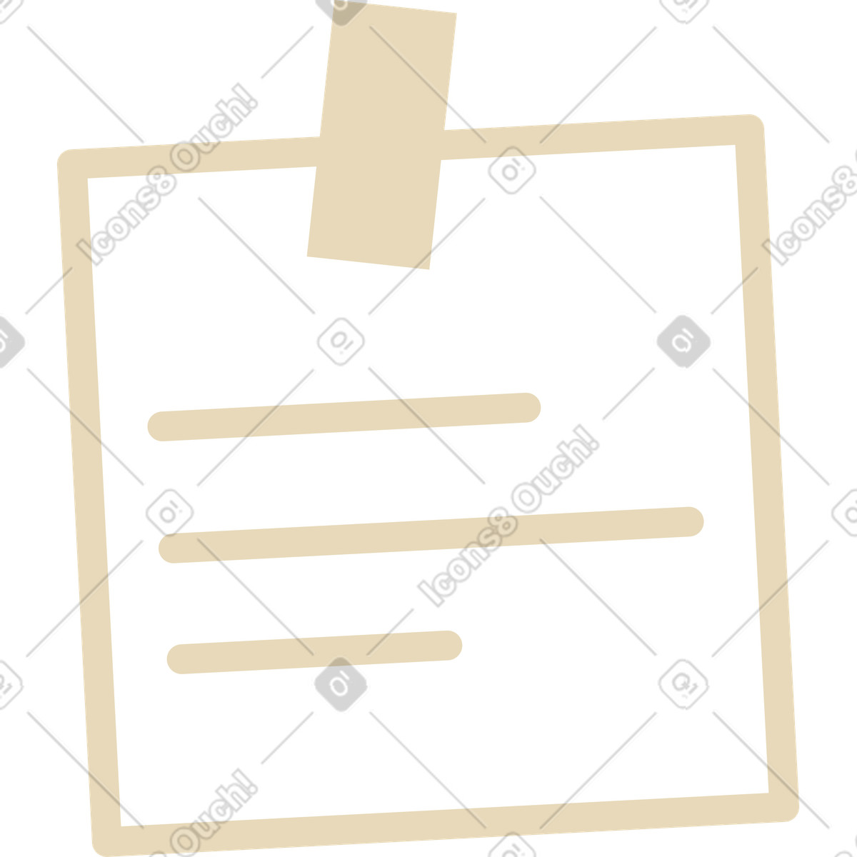 Illustration Autocollant de texte dans le style Juicy à télécharger aux formats PNG, SVG