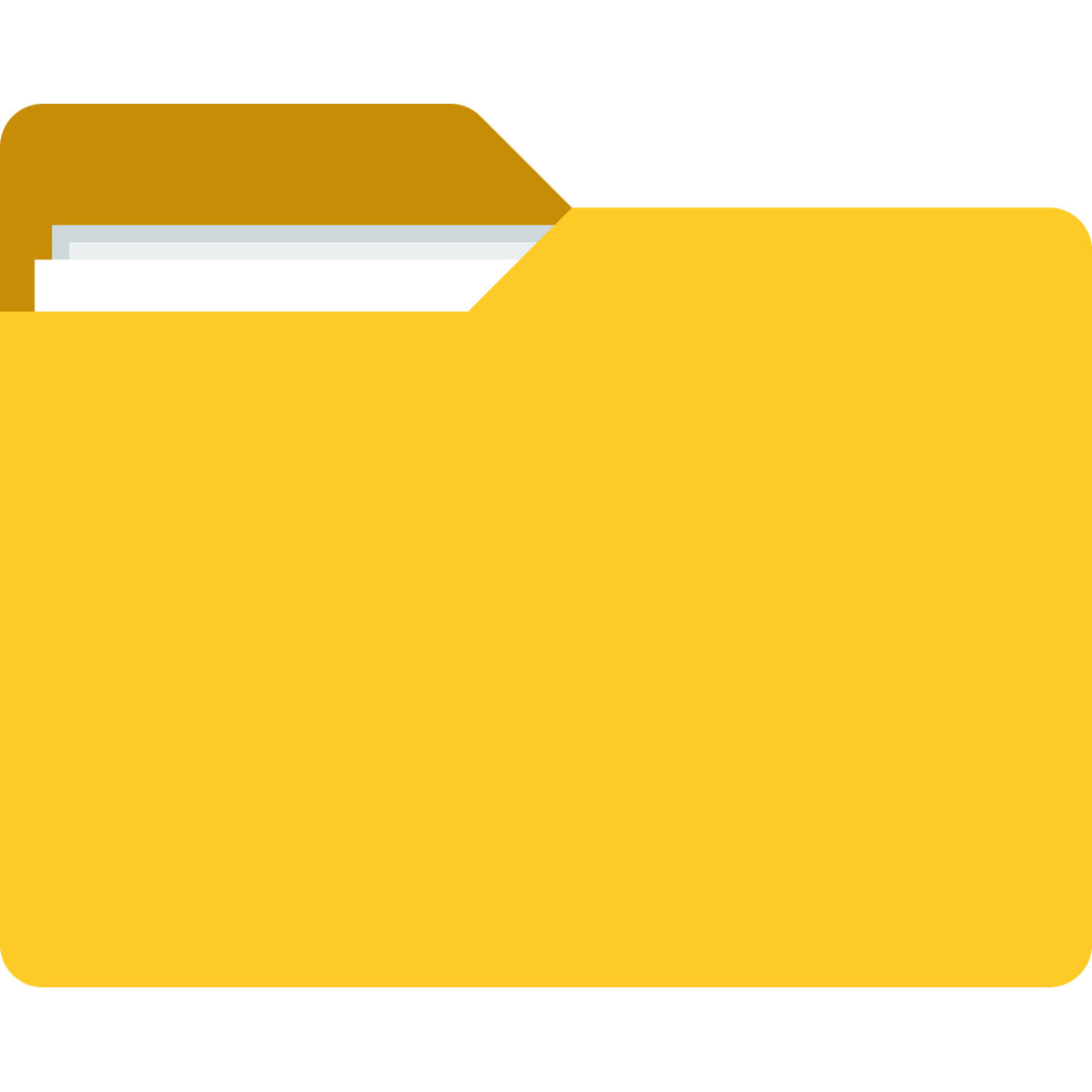 Ilustração de Folder em no estilo Fogg para baixar em PNG, SVG