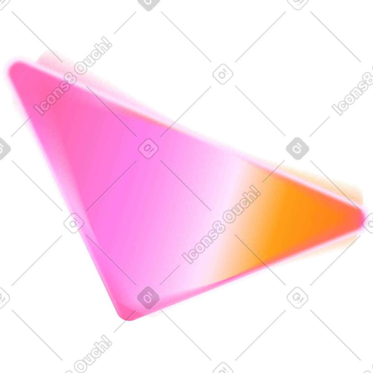 Fuzzy-dreieck-Illustration im Burst-Stil als Download in PNG, SVG