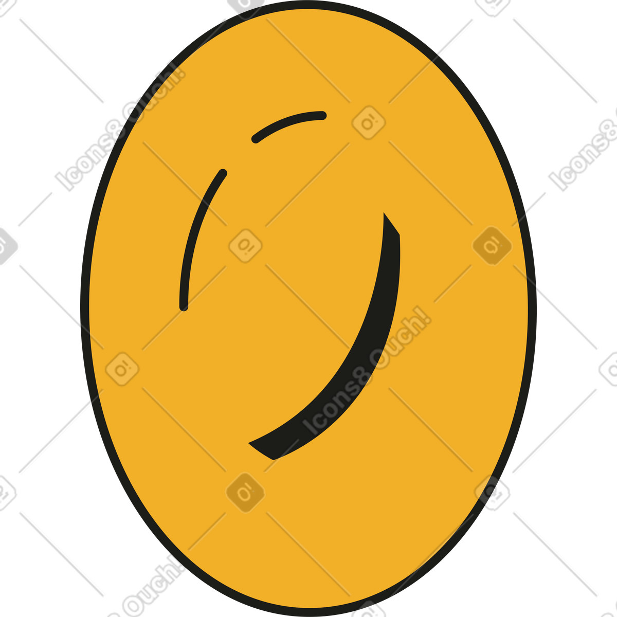 Cymbals illustration in Rubber style download in PNG, SVG