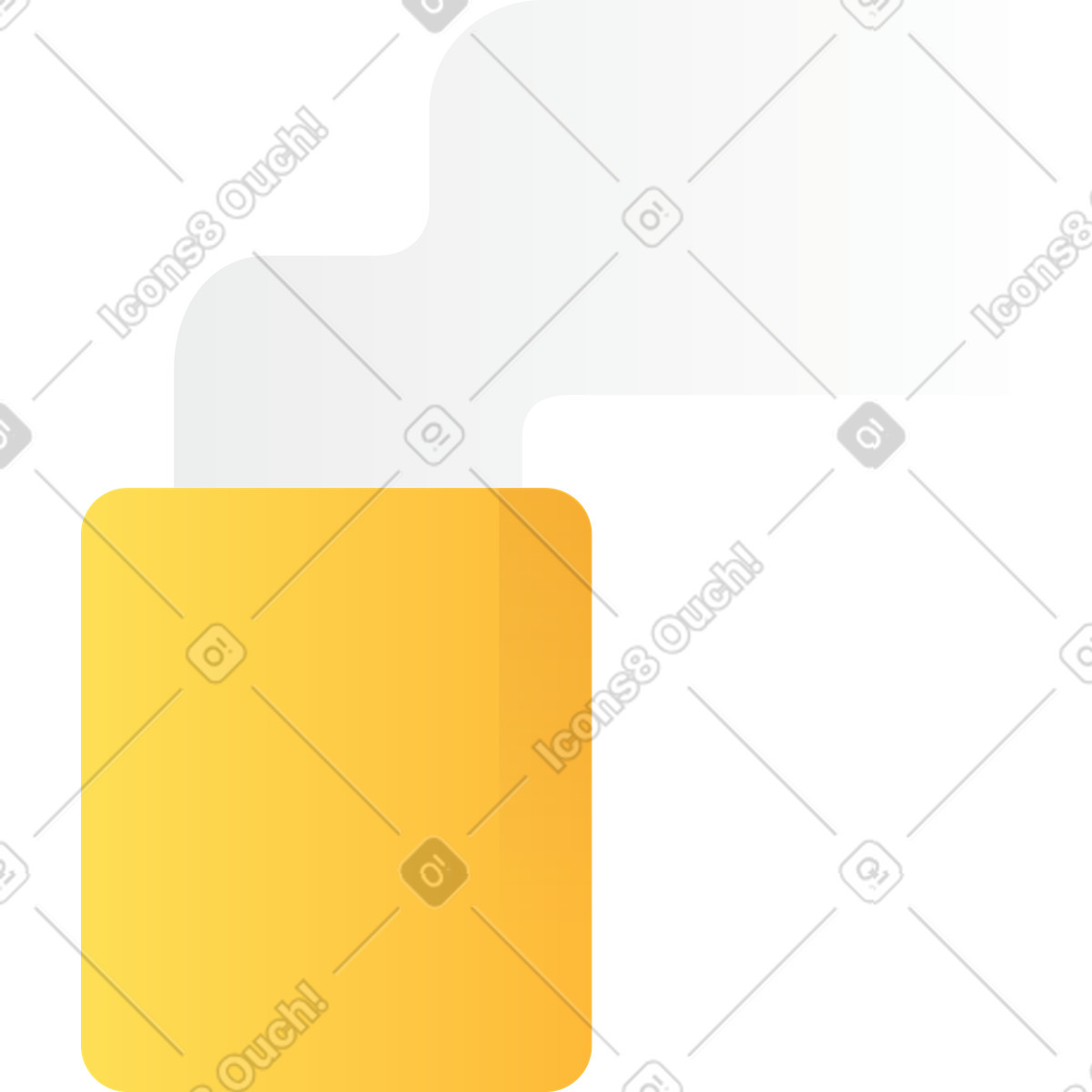 Tasse-Illustration im Hugo-Stil als Download in PNG, SVG