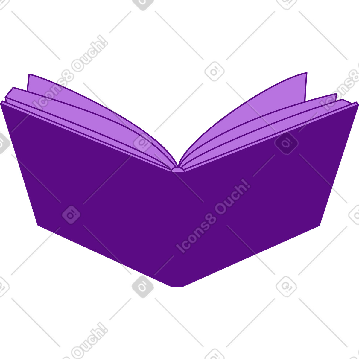 下载 Storyline 风格的 打开书 插画，支持 PNG、SVG 格式