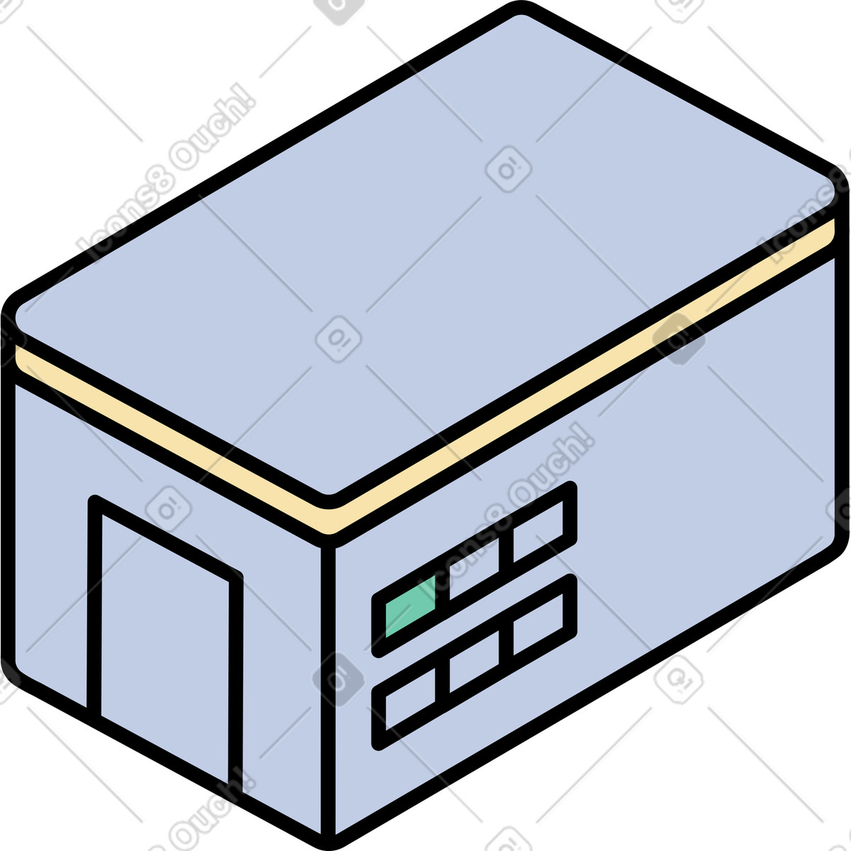 Иллюстрация Сканер в стиле Notes — скачать в форматах PNG, SVG