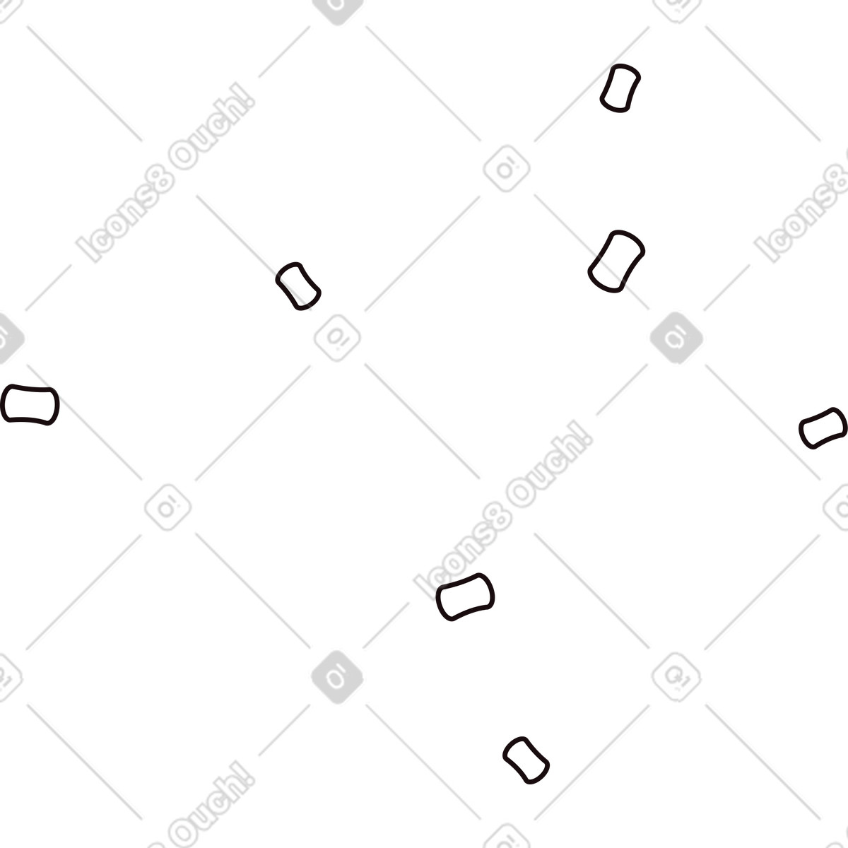 Füllmaterial für pakete-Illustration im Delight-Stil als Download in PNG, SVG