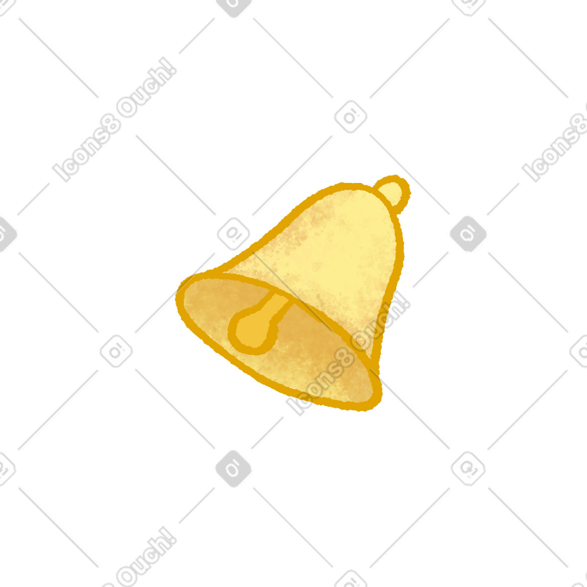 Ilustración Bell en estilo Hue a descargar en PNG y SVG