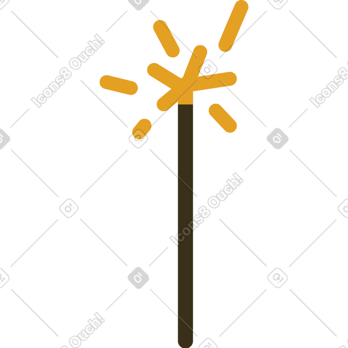 Ilustração de Fogos artifício em no estilo Arabica para baixar em PNG, SVG