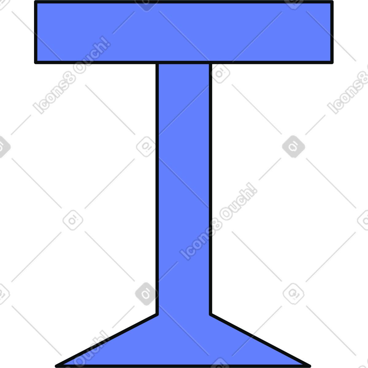 Illustration Chaise dans le style Teko à télécharger aux formats PNG, SVG