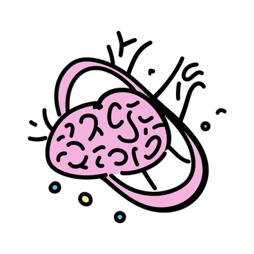 A poster featuring a detailed illustration of a spleen. The spleen is depicted in the center with intricate patterns etched into its surface. Surrounding the spleen are vibrant colors, creating a striking contrast against the anatomical representation. The overall design is minimalistic, focusing on the spleen while the patterns enhance its visual appeal.