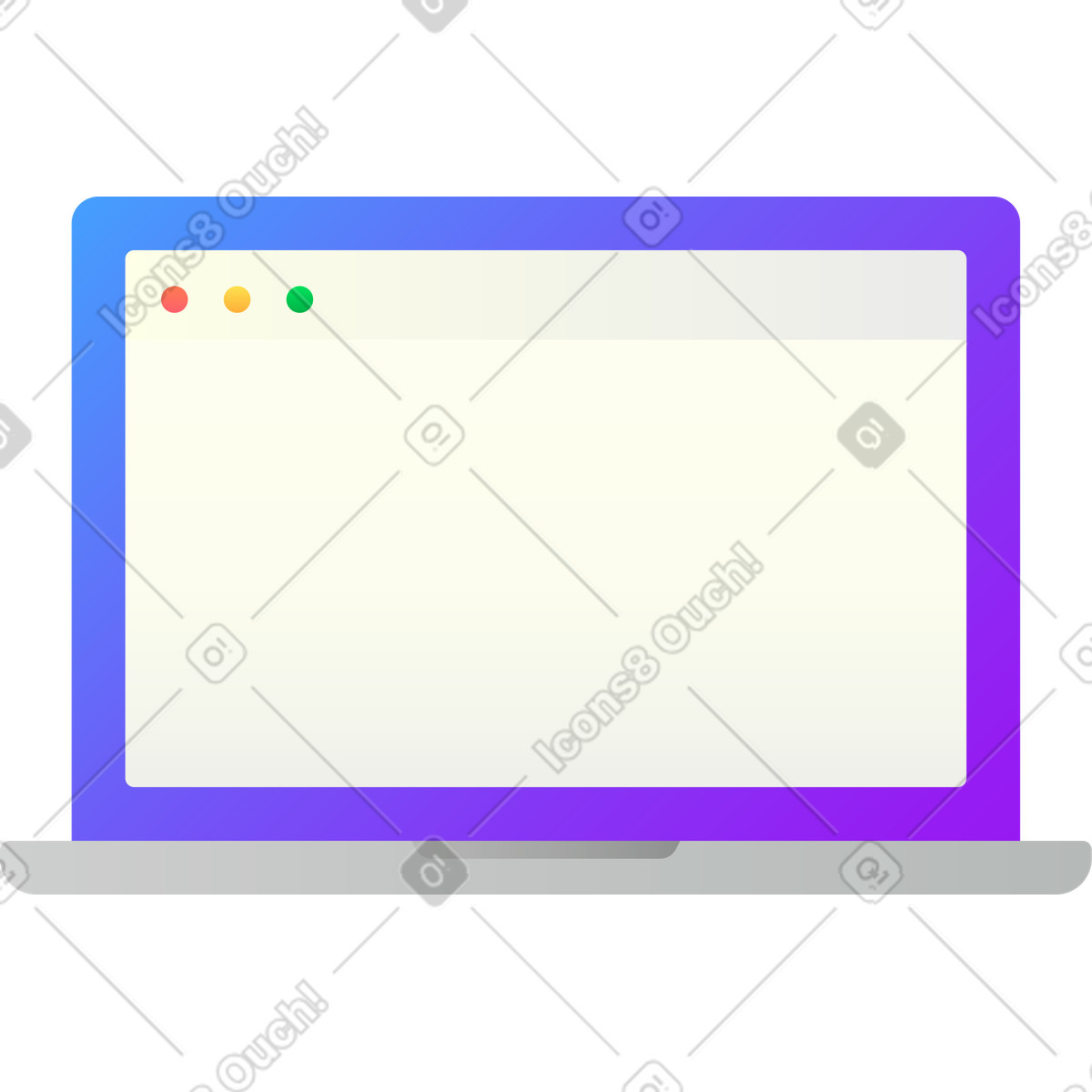 下载 Hugo 风格的 笔记本电脑 插画，支持 PNG、SVG 格式