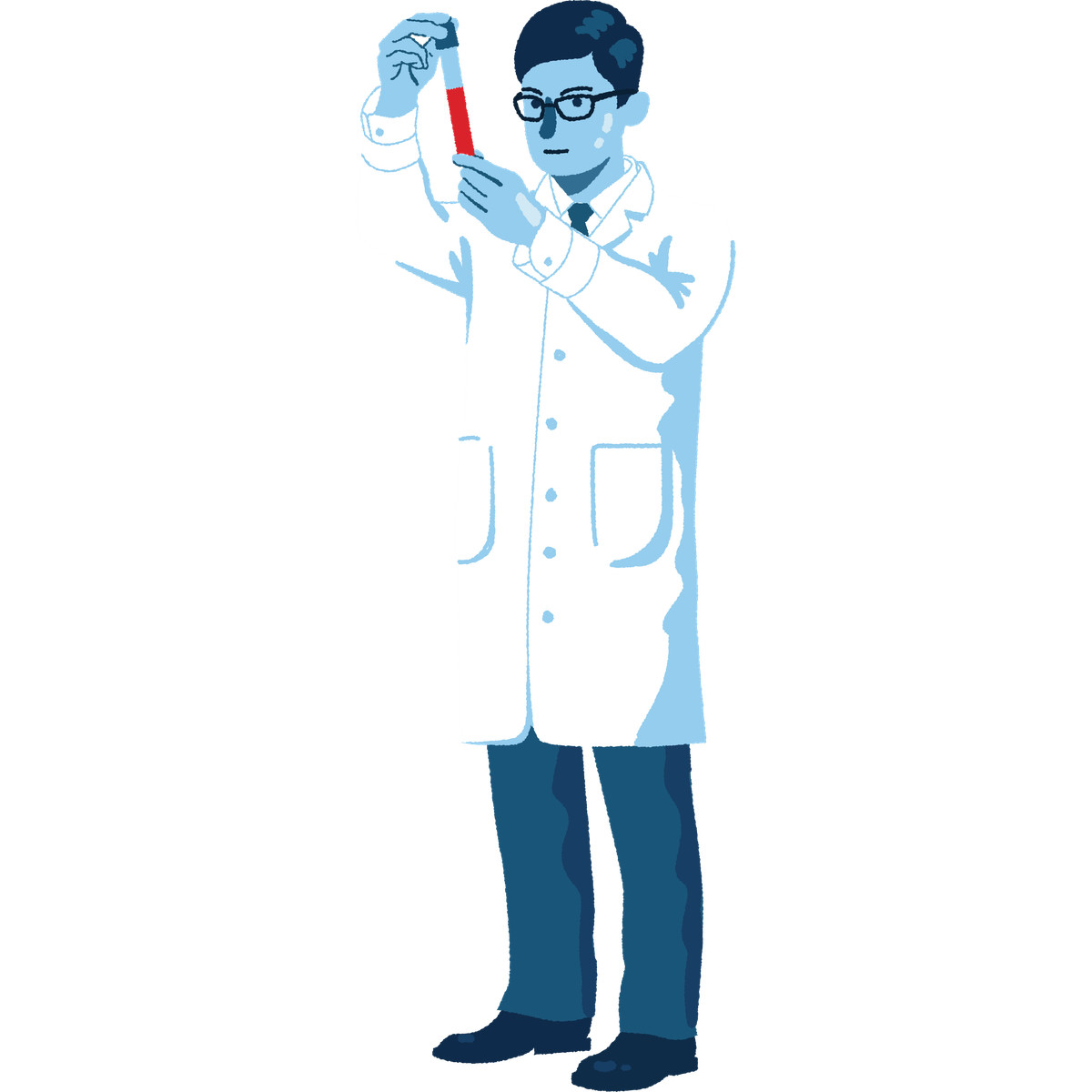 Ilustración Doctor en estilo Cherry a descargar en PNG y SVG