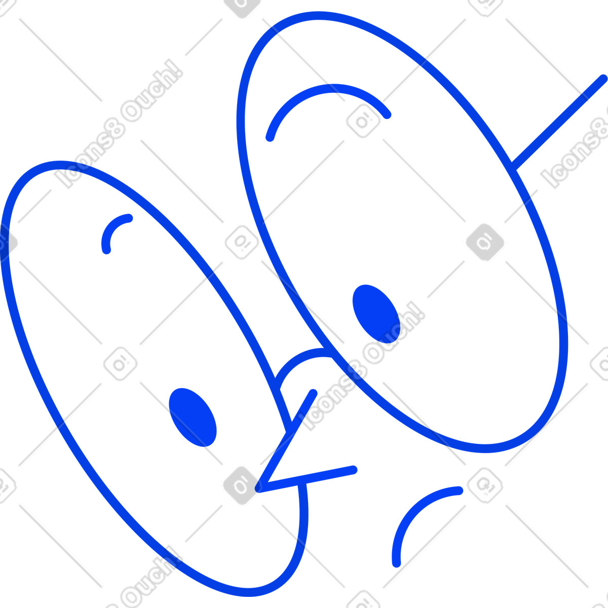 Buddy 스타일의 얼굴 일러스트레이션 PNG, SVG 다운로드