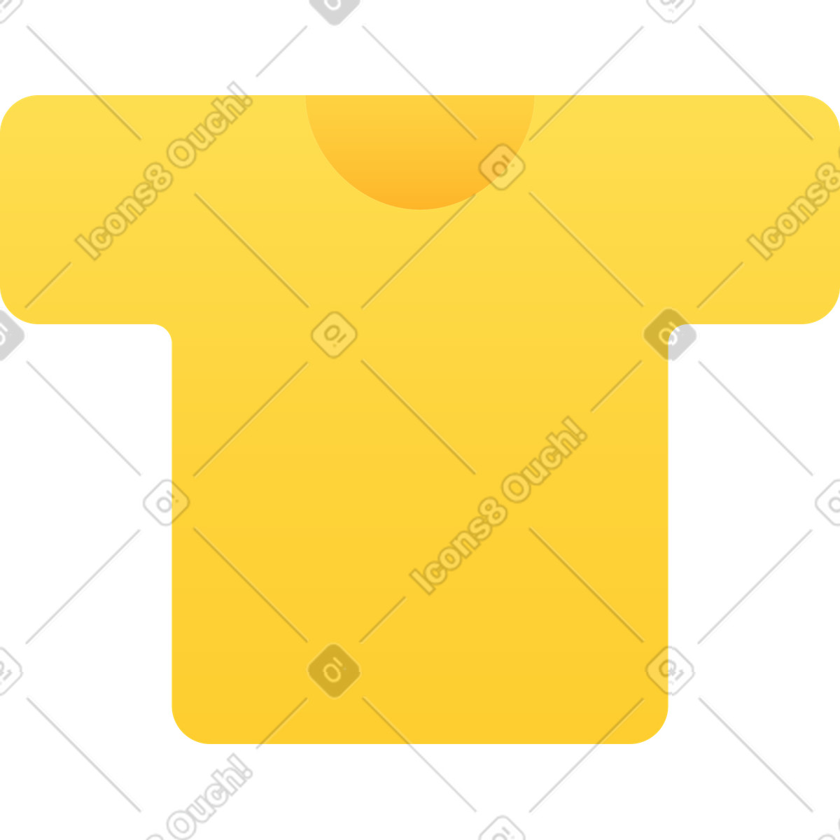 T-shirt illustration in Hugo style download in PNG, SVG
