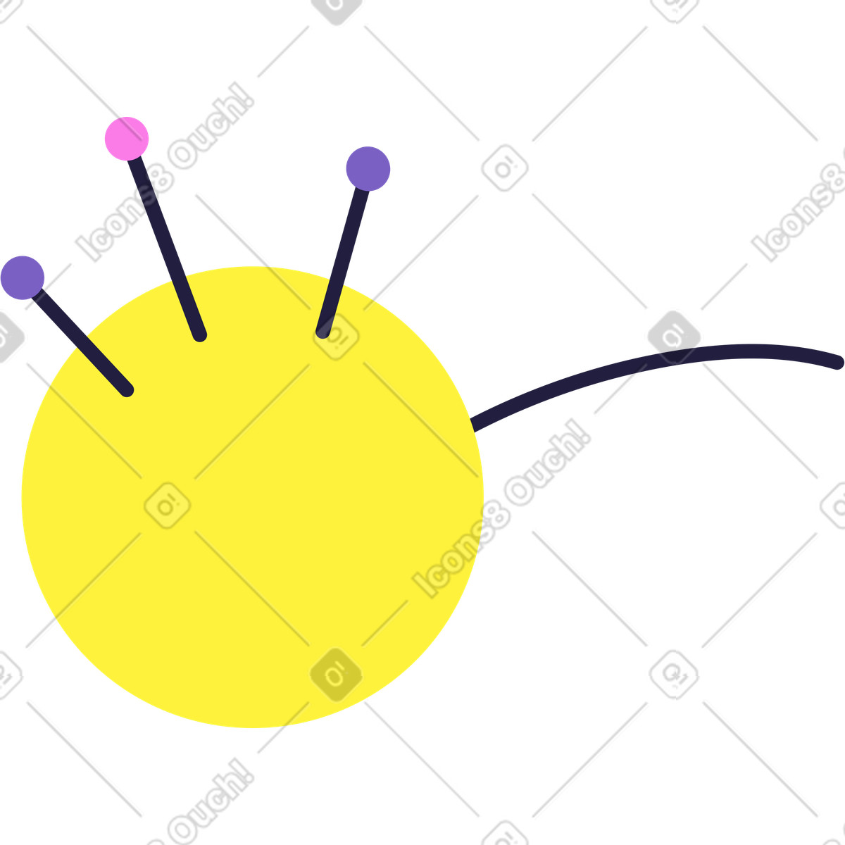 Ilustração de Needler em no estilo Mellow para baixar em PNG, SVG