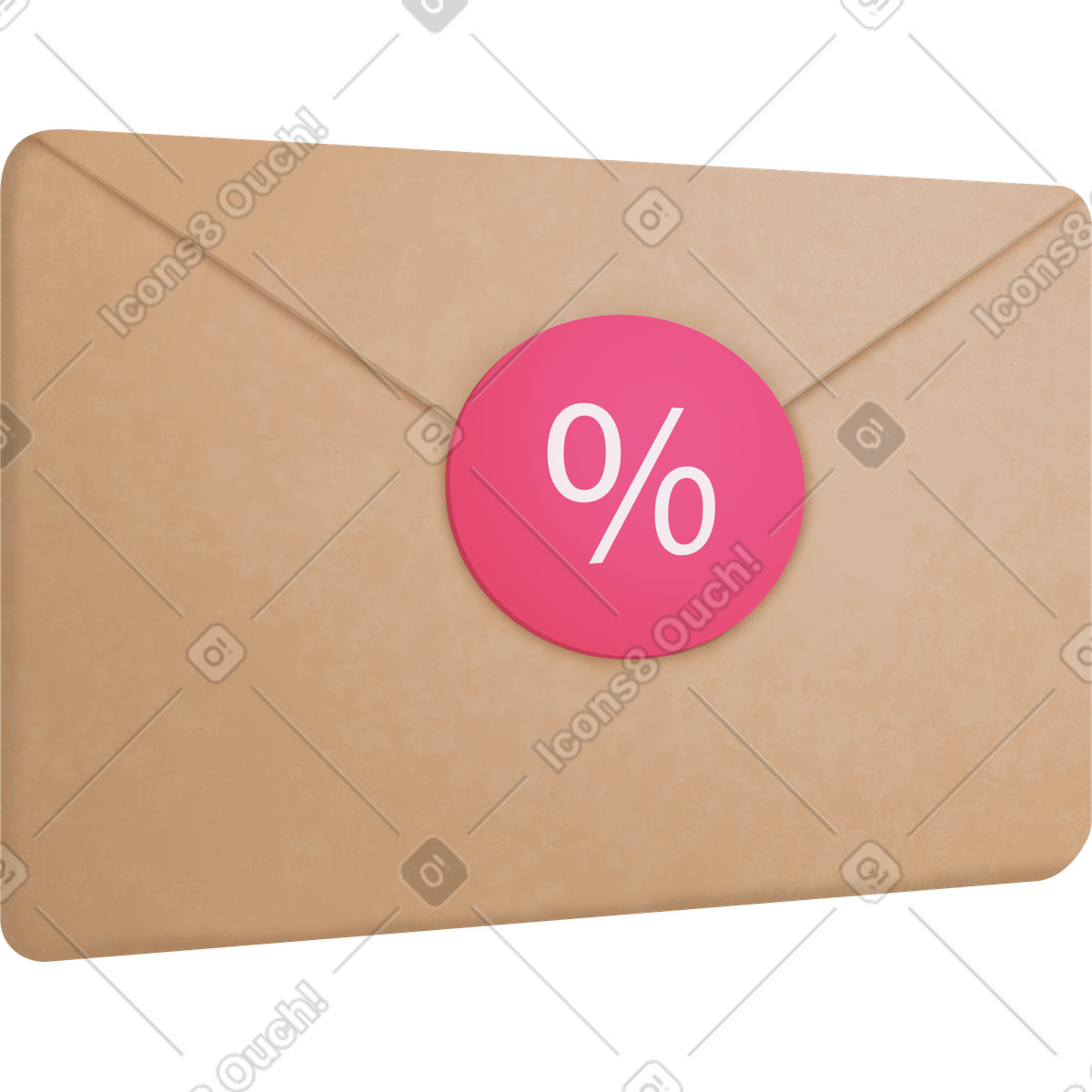 Ilustração de Mail em no estilo Props para baixar em PNG, SVG