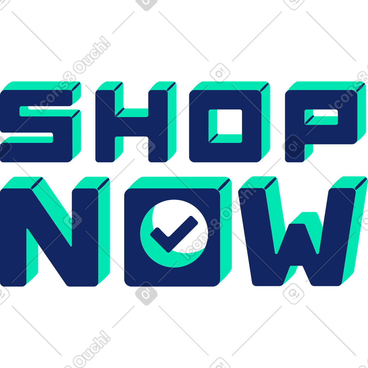 Ilustración Compra ahora en estilo Cyborg a descargar en PNG y SVG