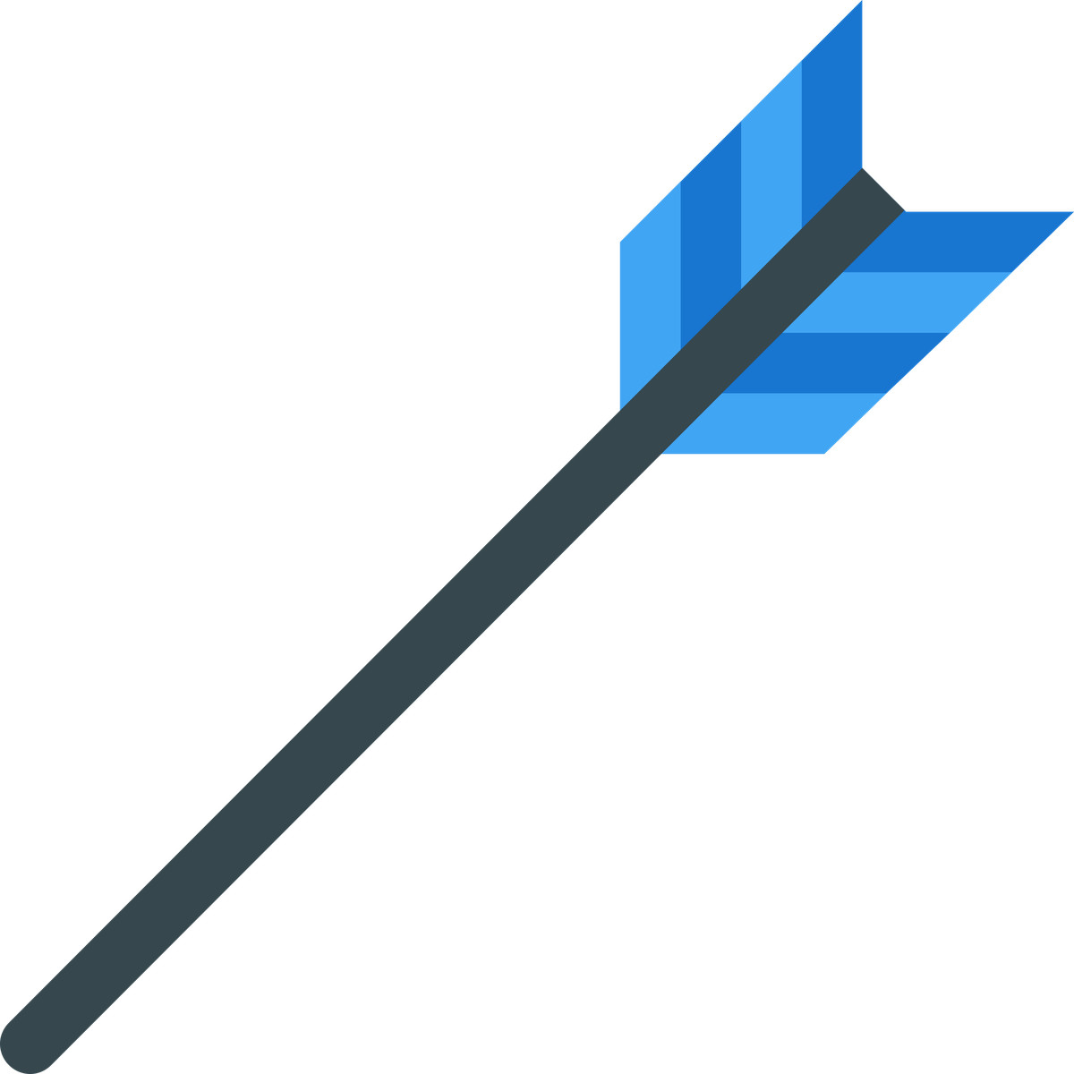 Illustration Arrow dans le style Fogg à télécharger aux formats PNG, SVG