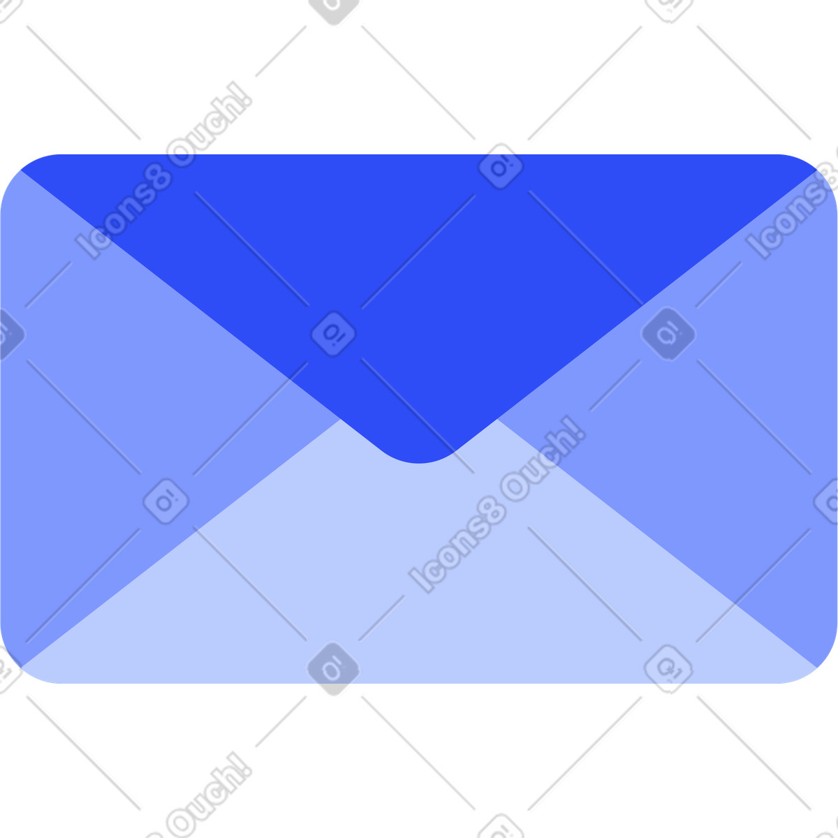 Ilustración Correo en estilo System a descargar en PNG y SVG