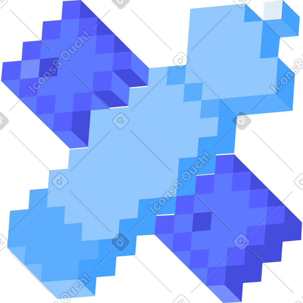 Satellit-Illustration im 8bit-Stil als Download in PNG, SVG