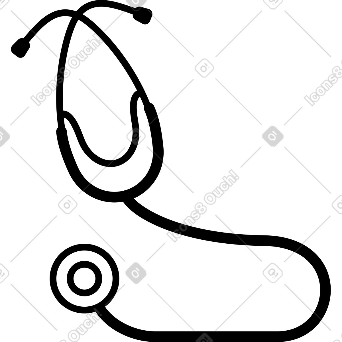 Medical stethoscope illustration breath clipart images and graphics