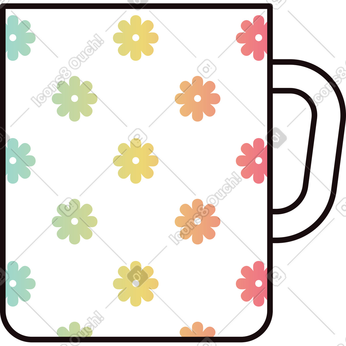 Ilustración Jarra en estilo Delight a descargar en PNG y SVG