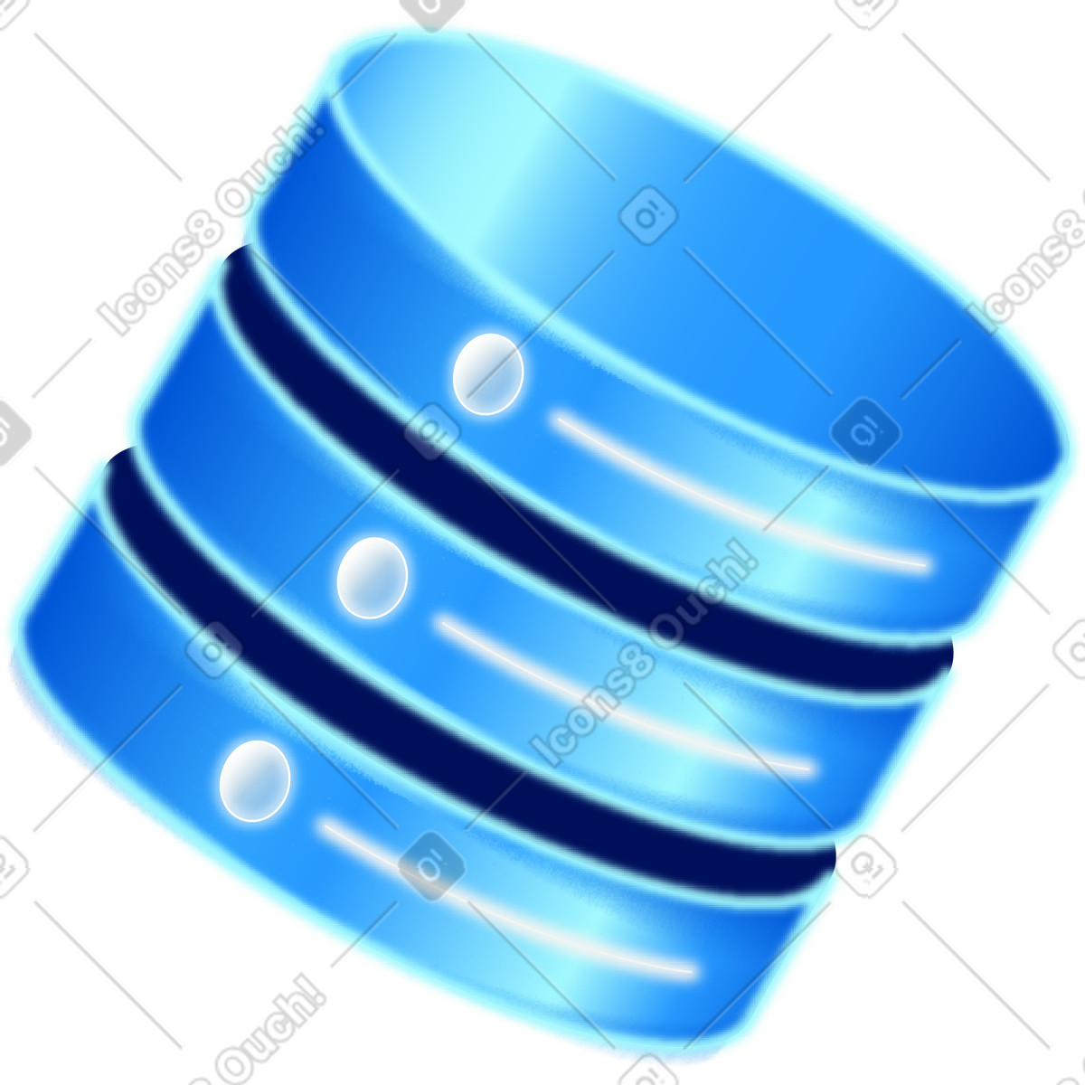 Server illustrazione in stile Burst scarica in PNG, SVG