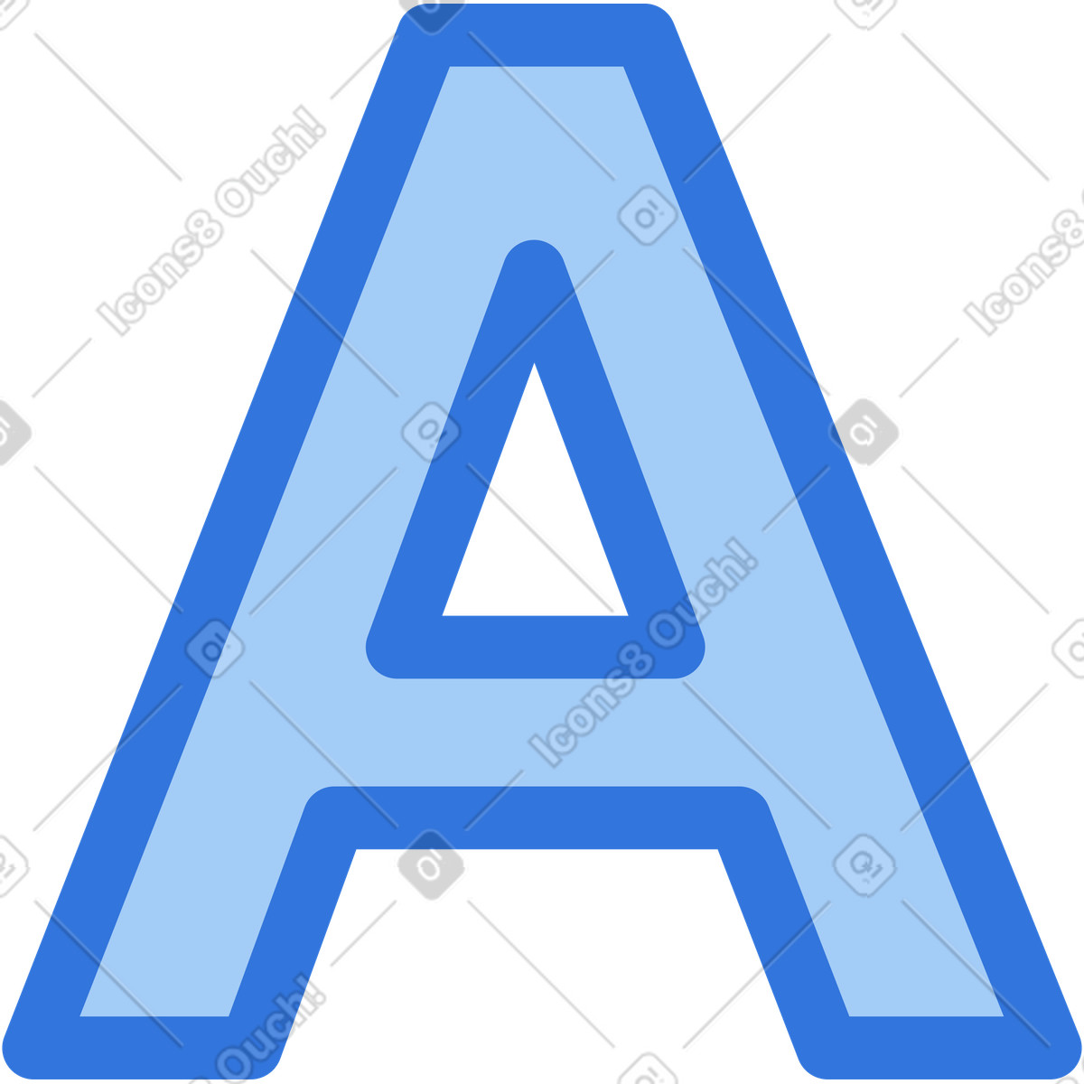 下载 Sky 风格的 字母a 插画，支持 PNG、SVG 格式
