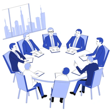 Leaders from different countries are sitting around a large, oval table at an international summit. Each leader is dressed in formal business attire, reflecting their respective cultures. The table is adorned with flags representing the countries of each leader, placed in front of them. There are notebooks and pens in front of each participant, indicating they are engaged in discussions. The atmosphere is focused, with some leaders leaning forward to listen intently while others are in the midst of speaking. The room is equipped with large windows showing a cityscape, and there are chairs arranged neatly around the table.