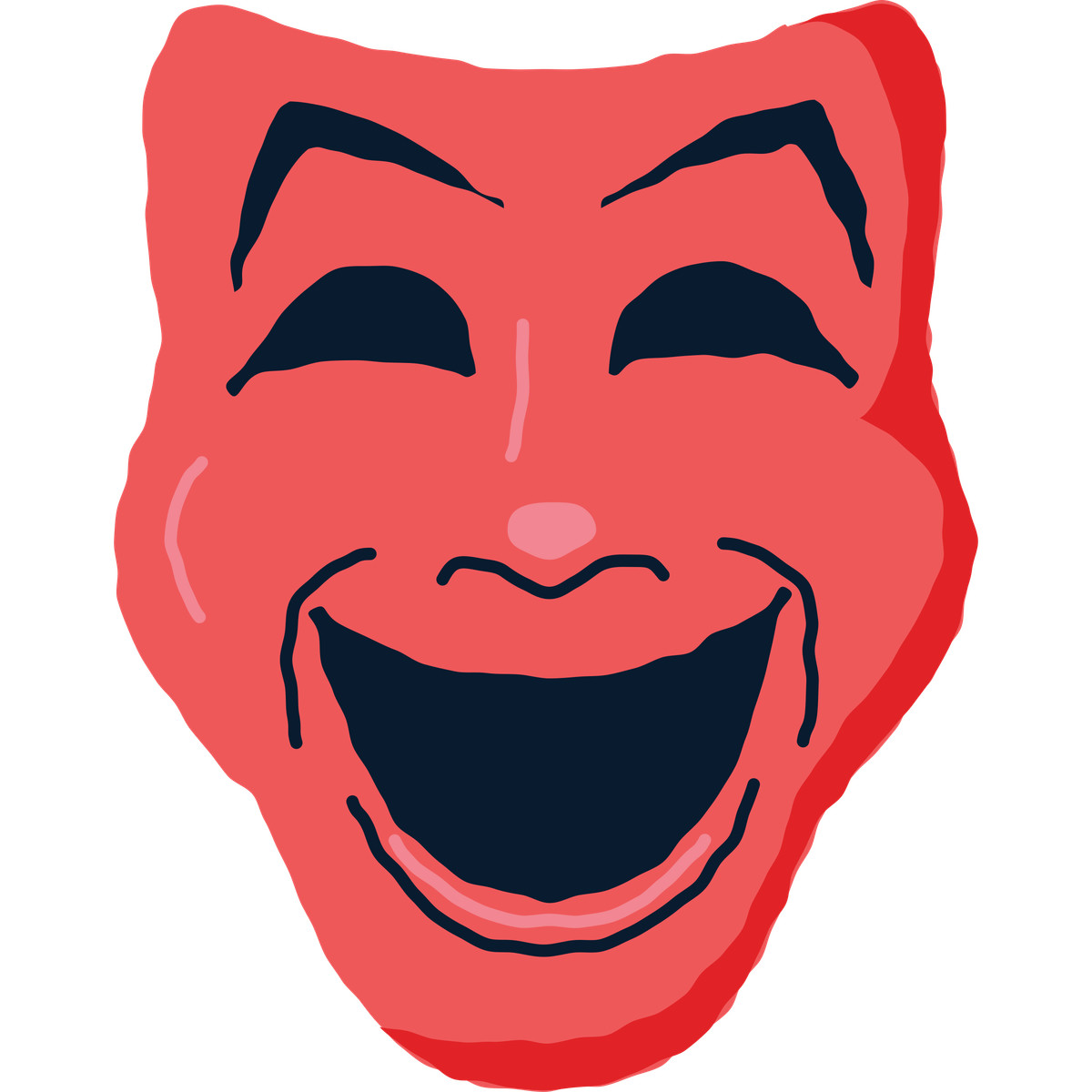 Иллюстрация Theatrical mask в стиле Cherry — скачать в форматах PNG, SVG