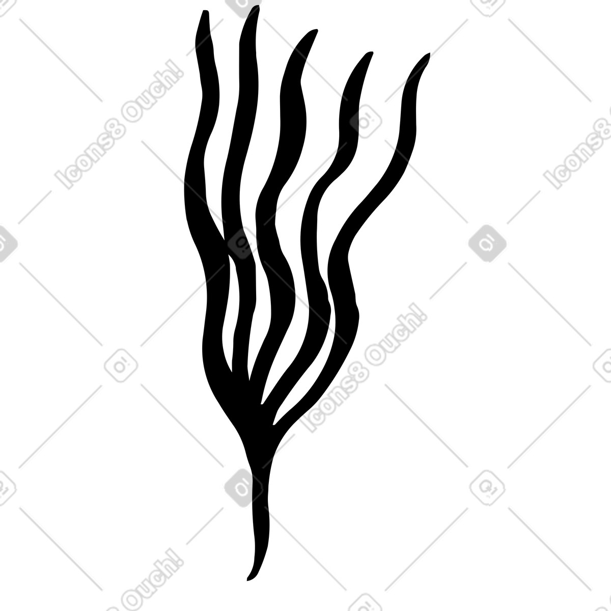 Pflanze, anlage-Illustration im Scandi-Stil als Download in PNG, SVG