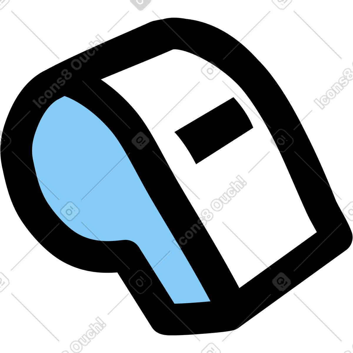 Pfeifen-Illustration im Notes-Stil als Download in PNG, SVG