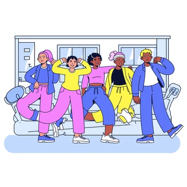 A group of athletes is modeling various activewear designs made from breathable fabric. Each athlete showcases a different outfit featuring vibrant colors and sleek lines. The background depicts a gym environment with exercise equipment such as weights and treadmills. The athletes are engaged in dynamic poses, emphasizing the flexibility and comfort of their clothing. Light filters through windows, casting soft shadows on the gym floor. Each model is wearing sneakers that complement their outfits and enhance their athletic appearance.