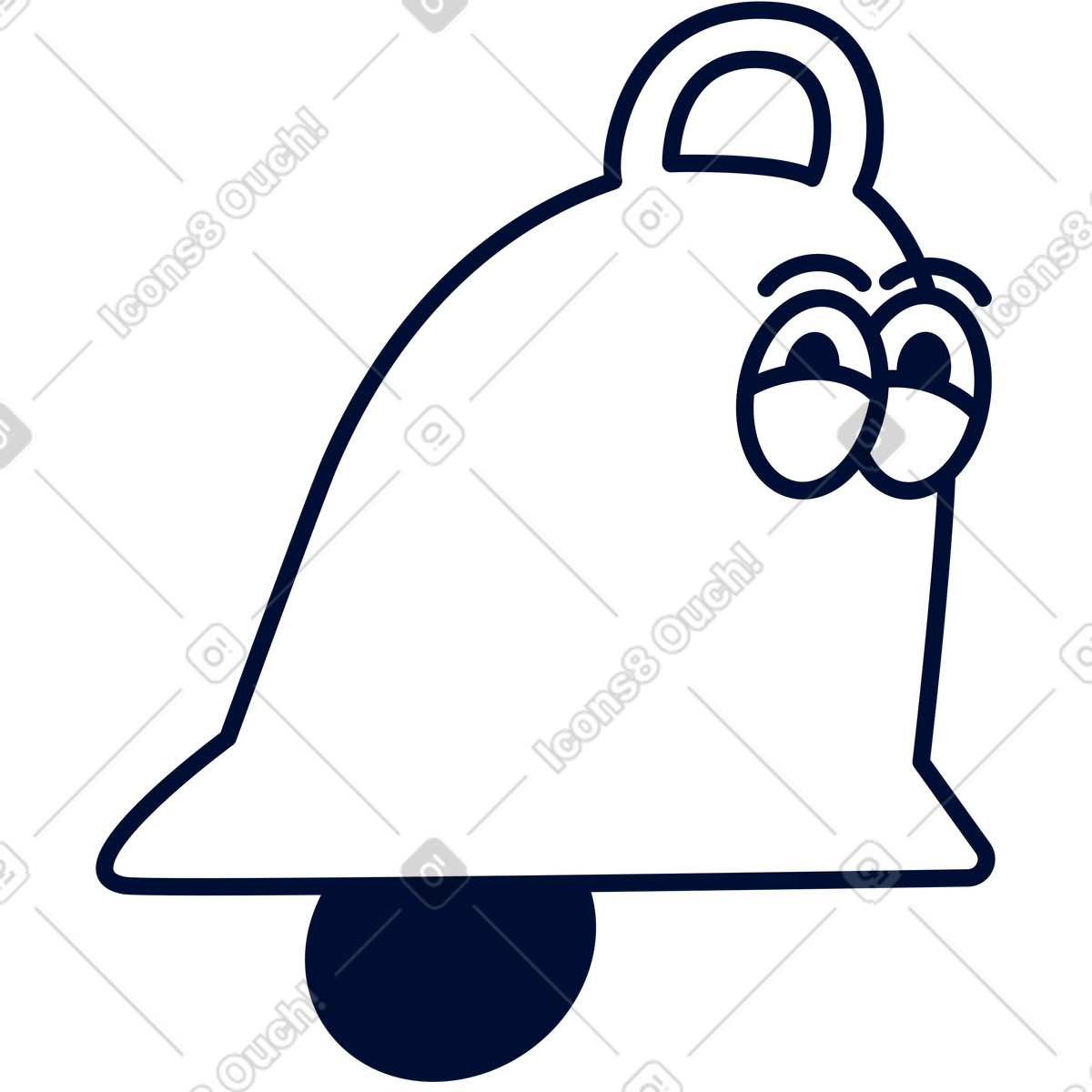 Notification illustration in Blink style download in PNG, SVG