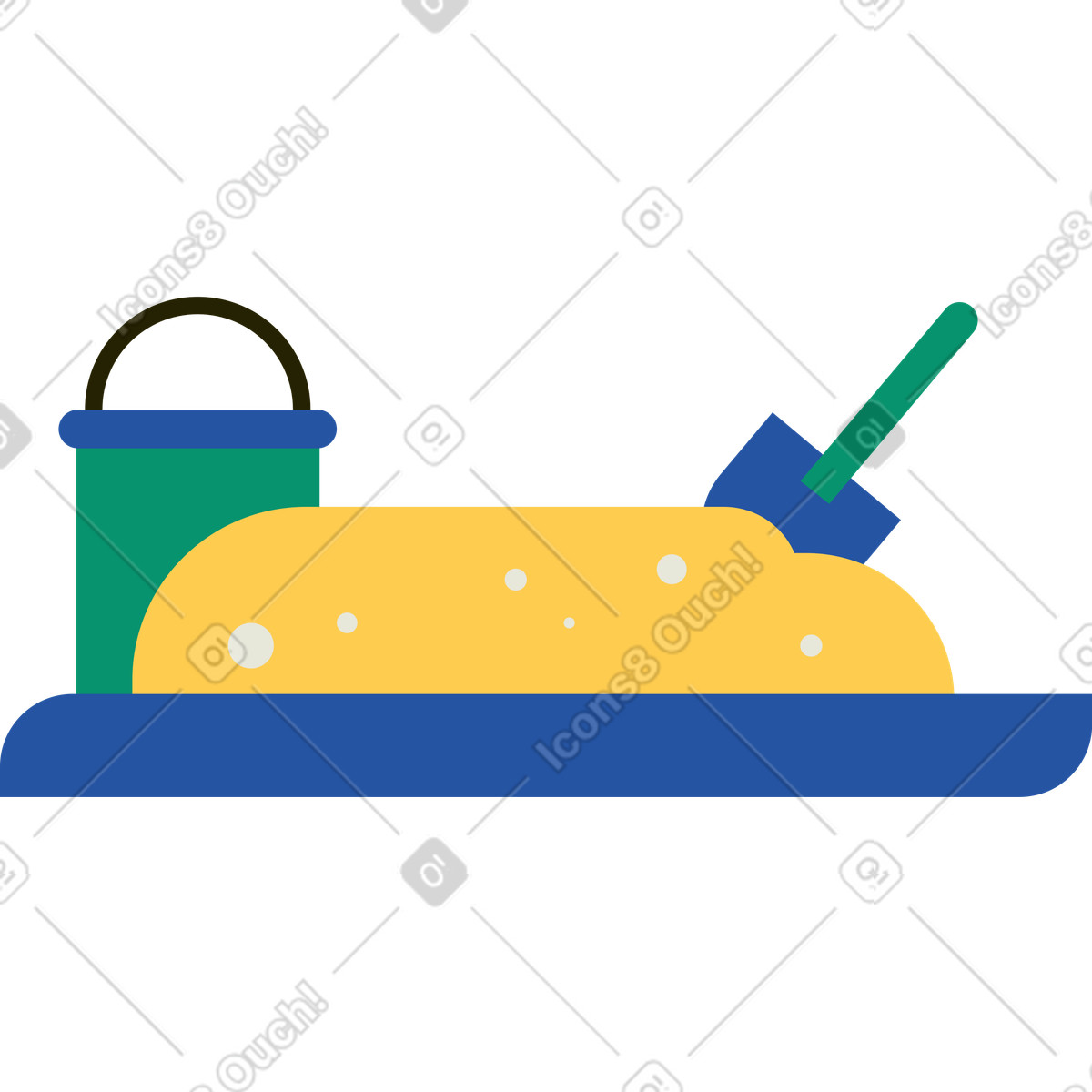 下载 Spot 风格的 操场 插画，支持 PNG、SVG 格式
