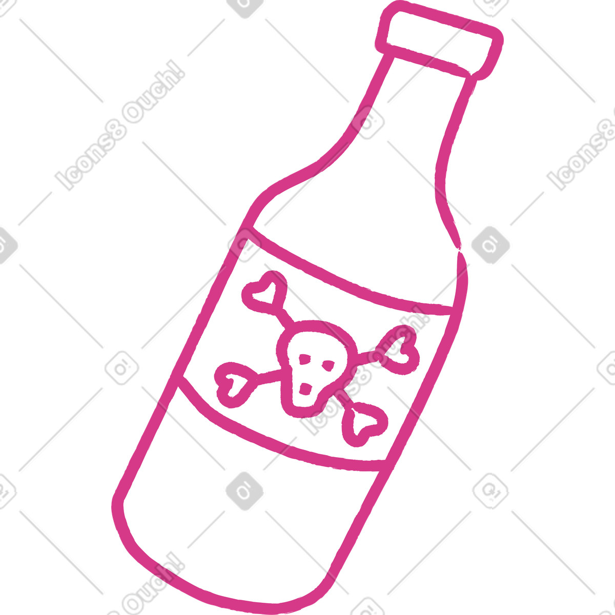 Gift-Illustration im Lime-Stil als Download in PNG, SVG