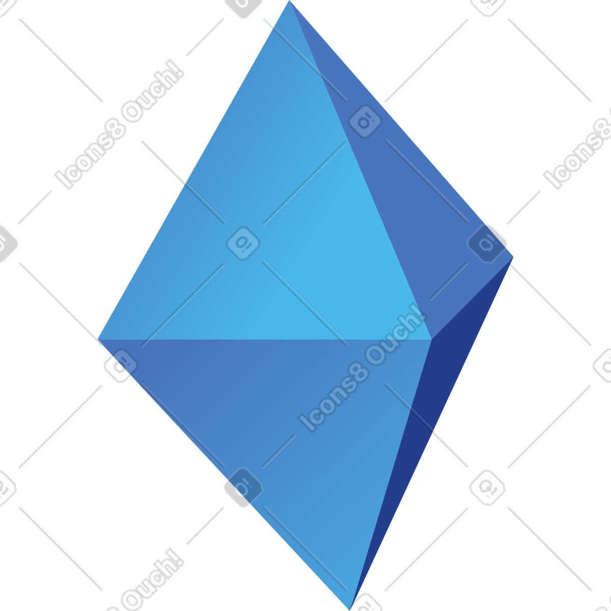 Crystal illustrazione in stile Quantum scarica in PNG, SVG