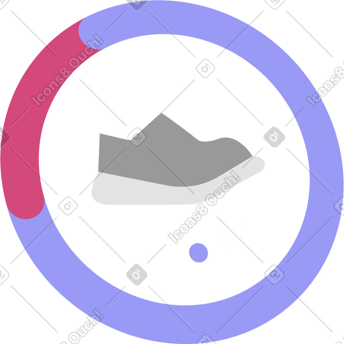 Smartwatch interface-Illustration im Props-Stil als Download in PNG, SVG