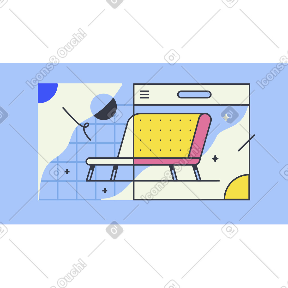 Digitization illustration in Abstract style download in PNG, SVG