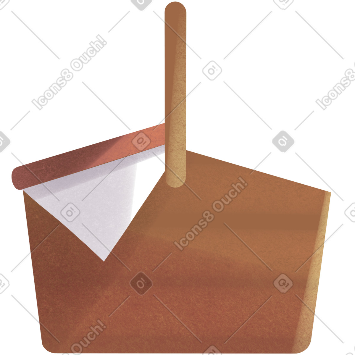 Illustration Panier pique-nique dans le style Shine à télécharger aux formats PNG, SVG