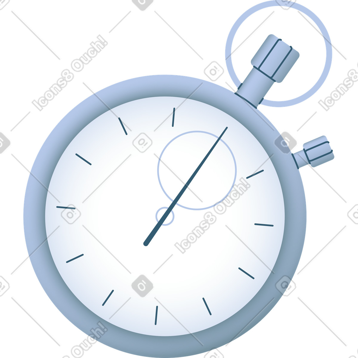 Timer illustration in Colors style download in PNG, SVG