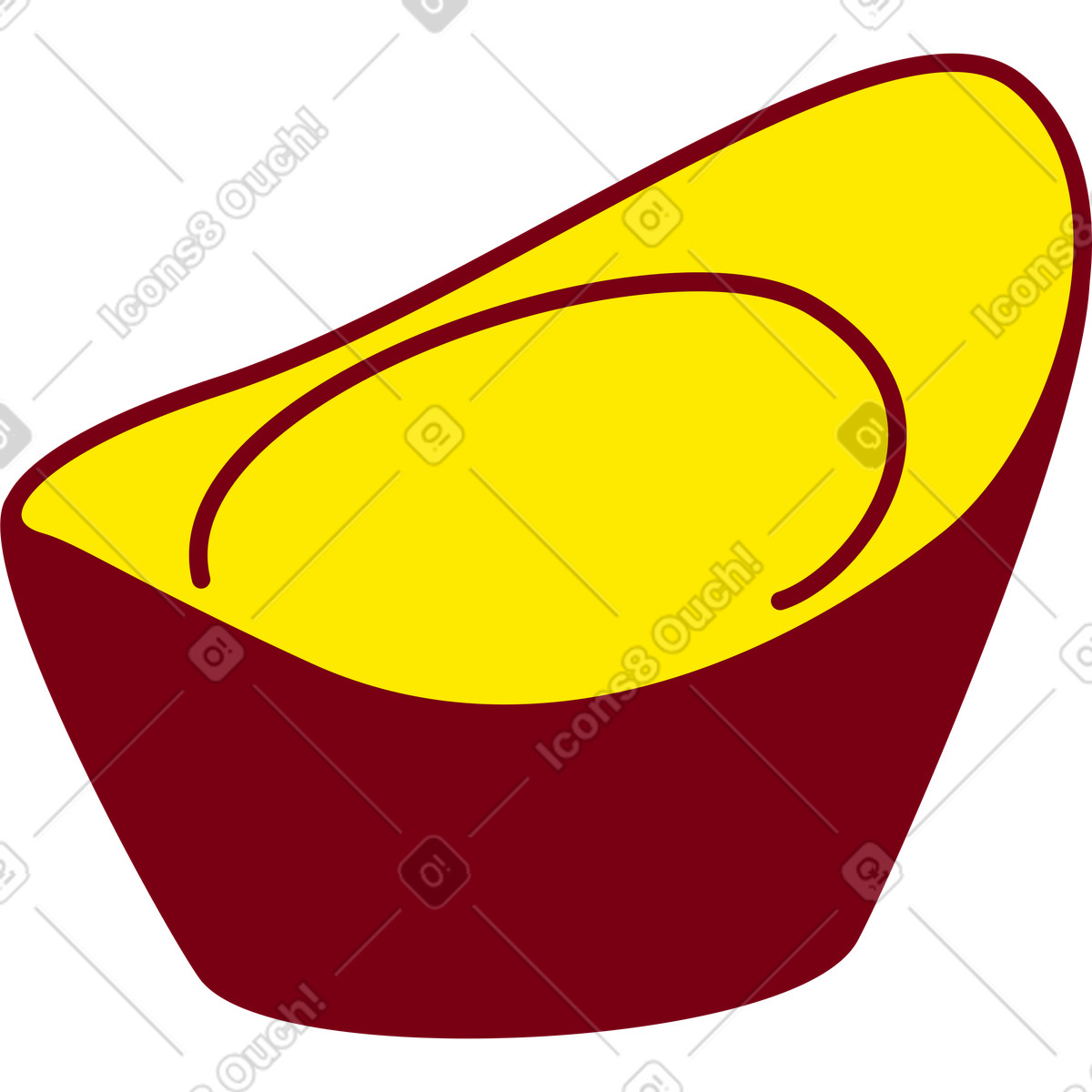 Yuanbao-Illustration im Storyline-Stil als Download in PNG, SVG