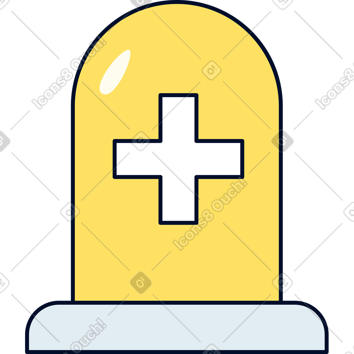 Ilustração de Pisca-pisca médico em no estilo Teal para baixar em PNG, SVG