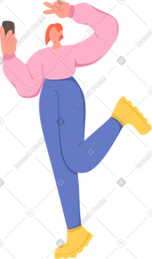 Selfie femme PNG, SVG