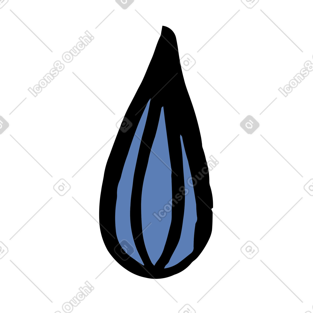 Pflanze, anlage-Illustration im Scandi-Stil als Download in PNG, SVG